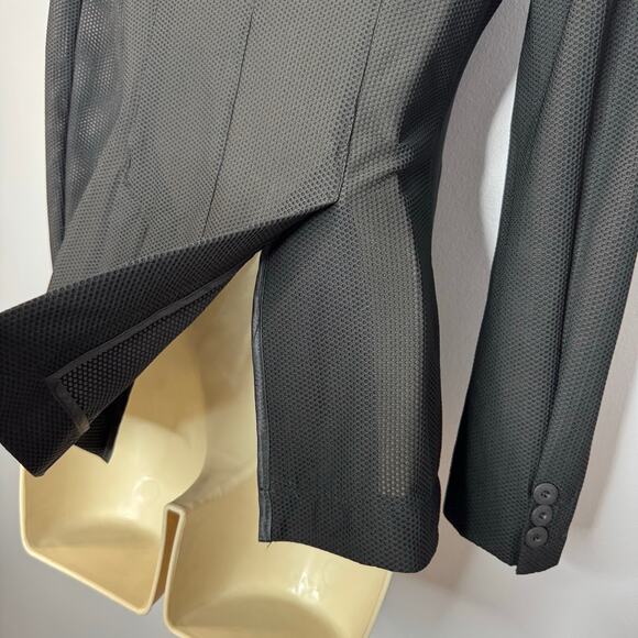 R.J. Classics Harmony Mesh Show Coat Blazer Stretch Riding Equestrian Black 18R - Picture 12 of 16